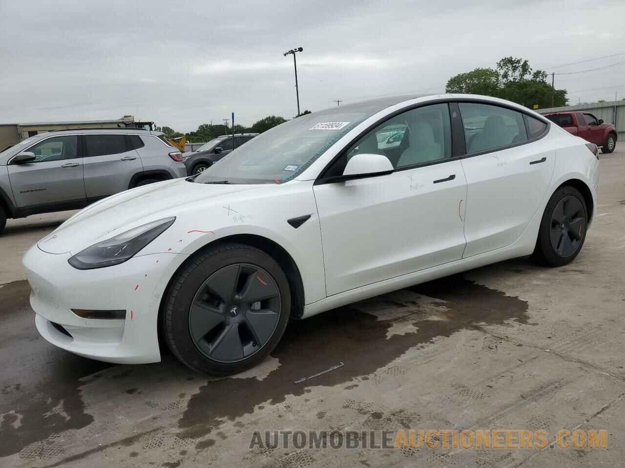 5YJ3E1EA2MF098722 TESLA MODEL 3 2021