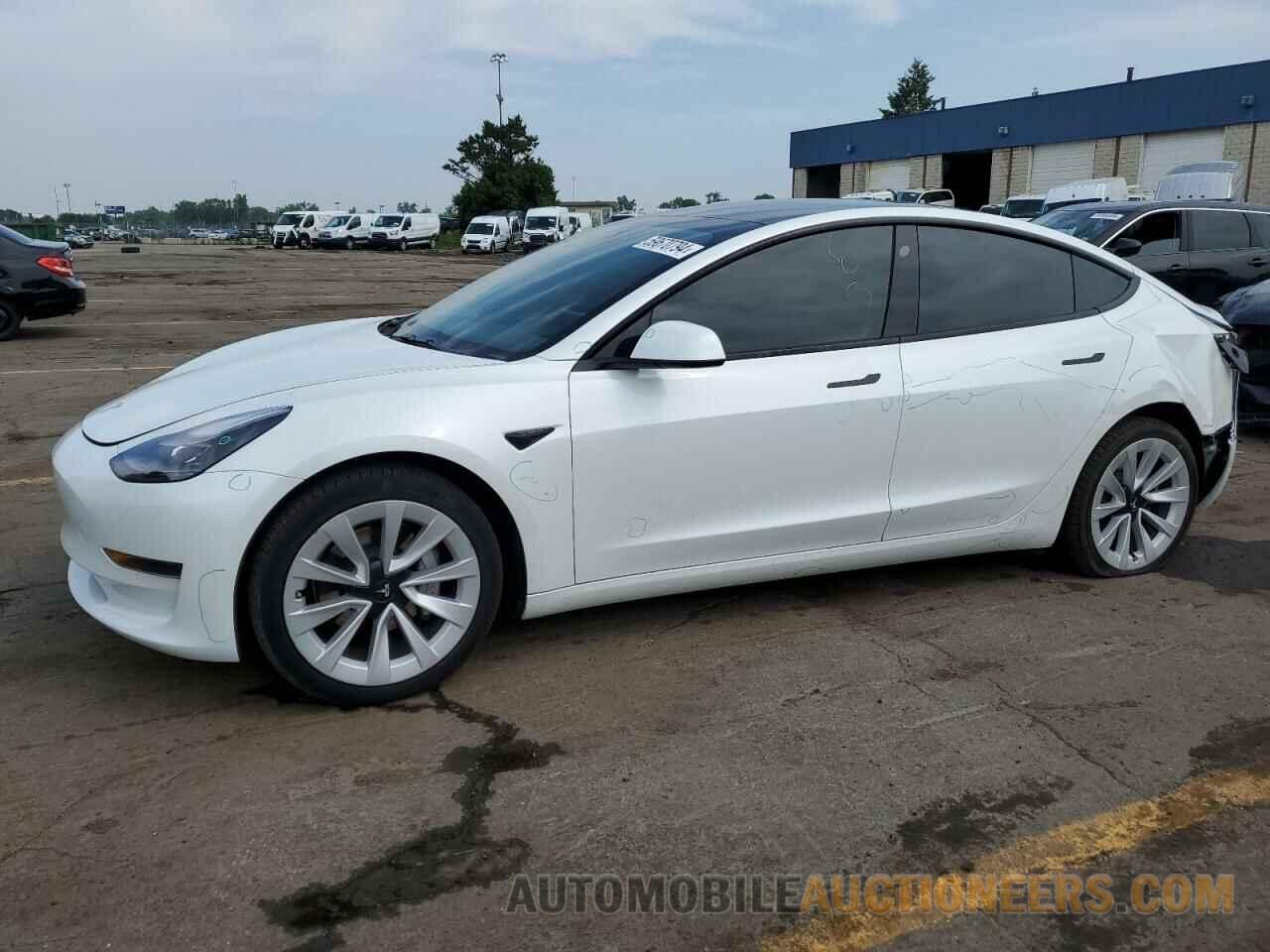 5YJ3E1EA2MF100016 TESLA MODEL 3 2021