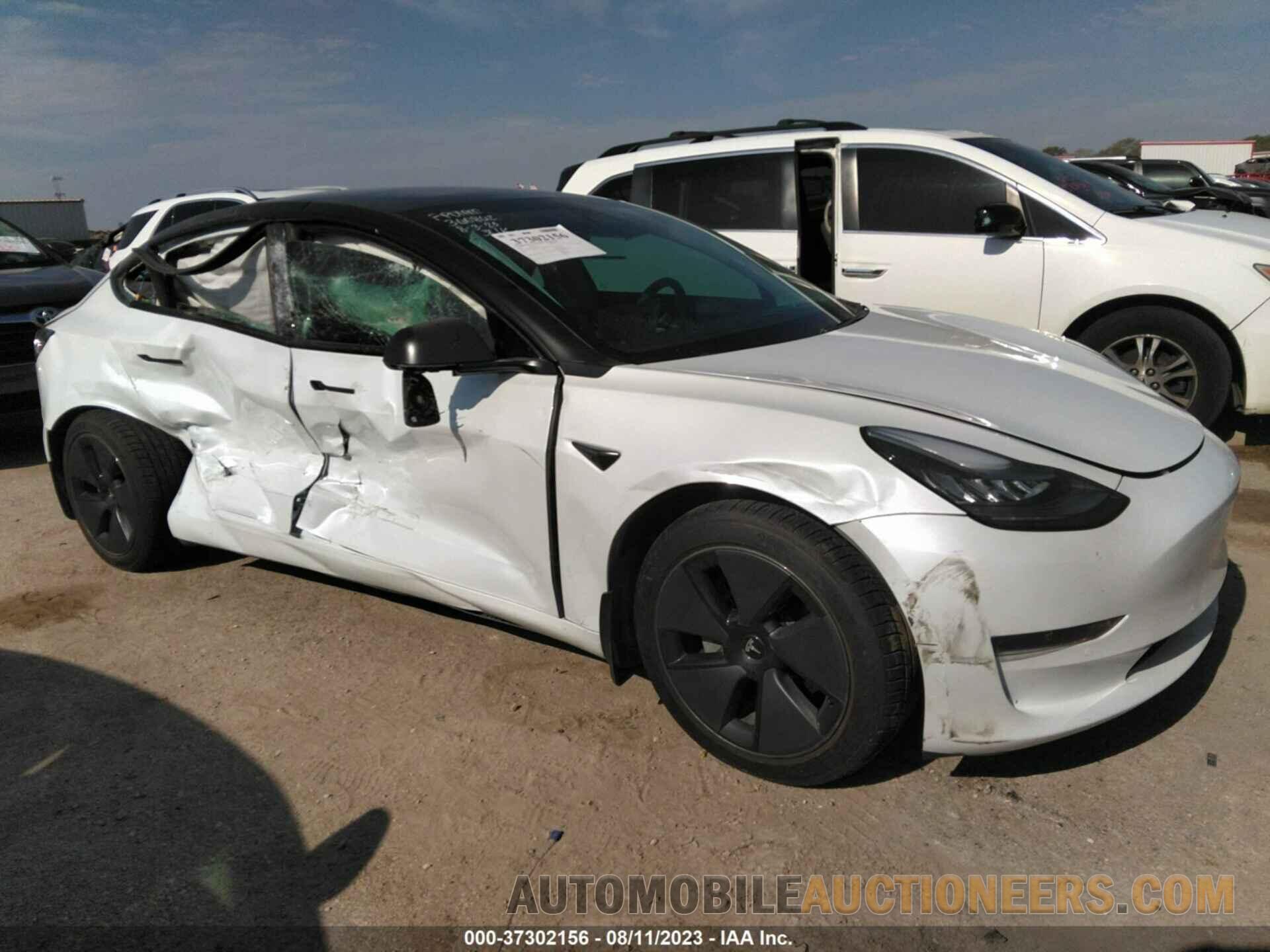 5YJ3E1EA2MF851875 TESLA MODEL 3 2021