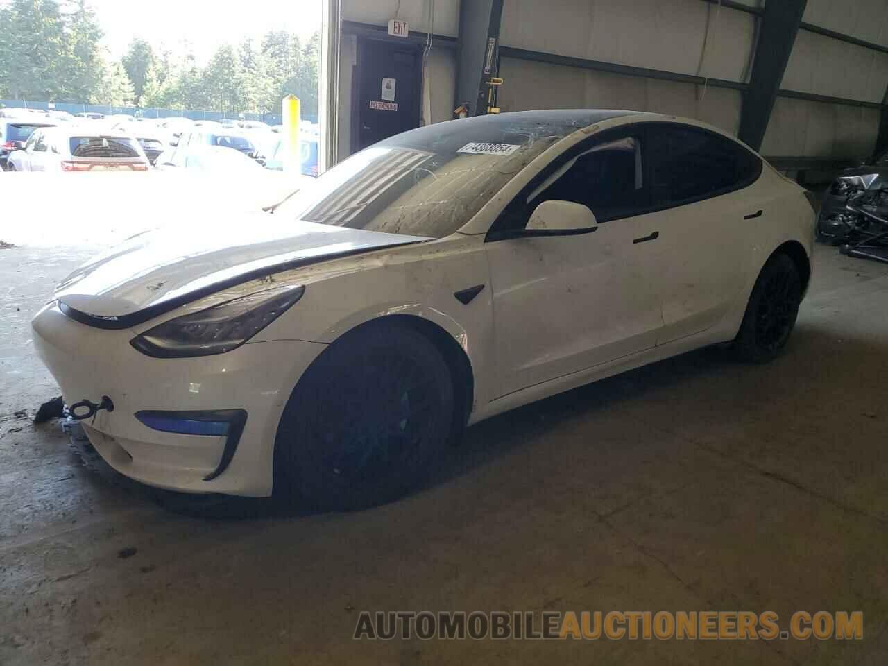 5YJ3E1EA2MF859703 TESLA MODEL 3 2021