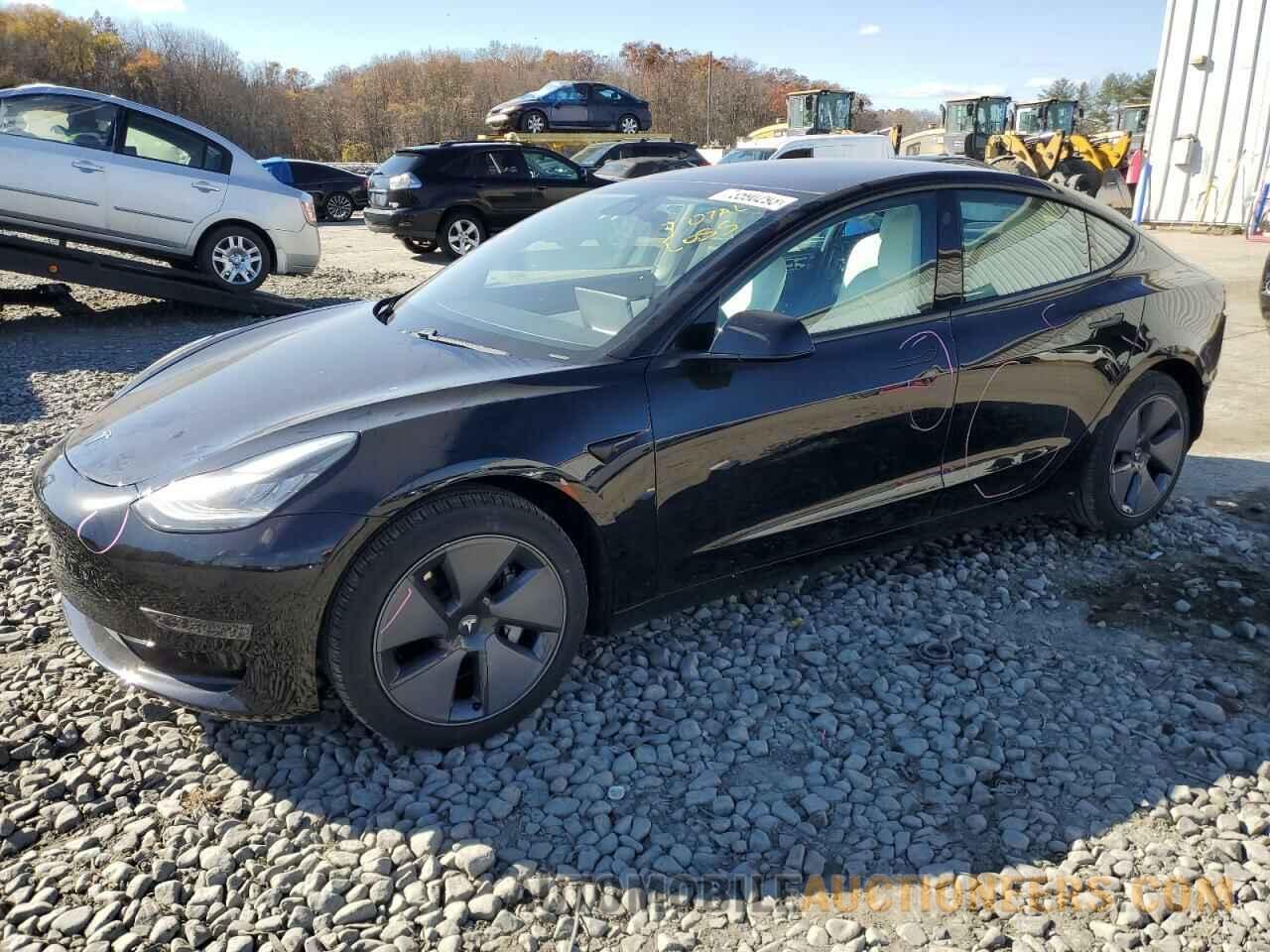 5YJ3E1EA2MF861645 TESLA MODEL 3 2021