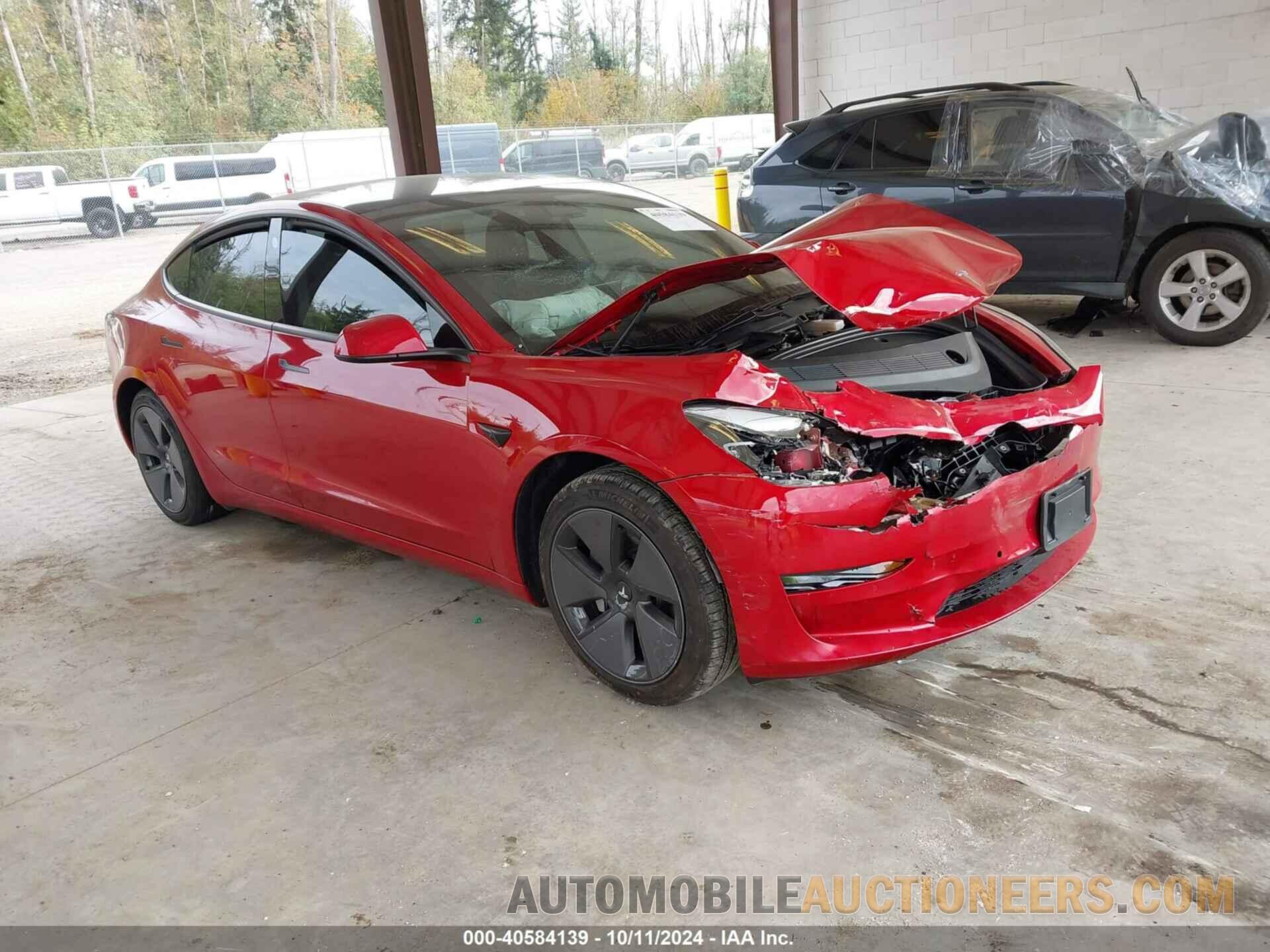 5YJ3E1EA2MF866988 TESLA MODEL 3 2021