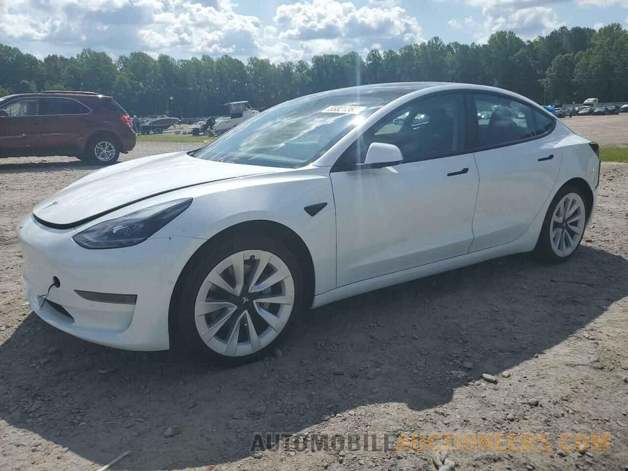 5YJ3E1EA2MF872208 TESLA MODEL 3 2021