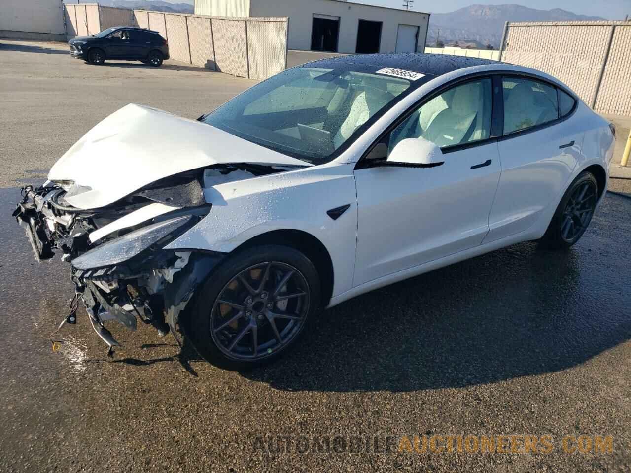 5YJ3E1EA2MF873424 TESLA MODEL 3 2021