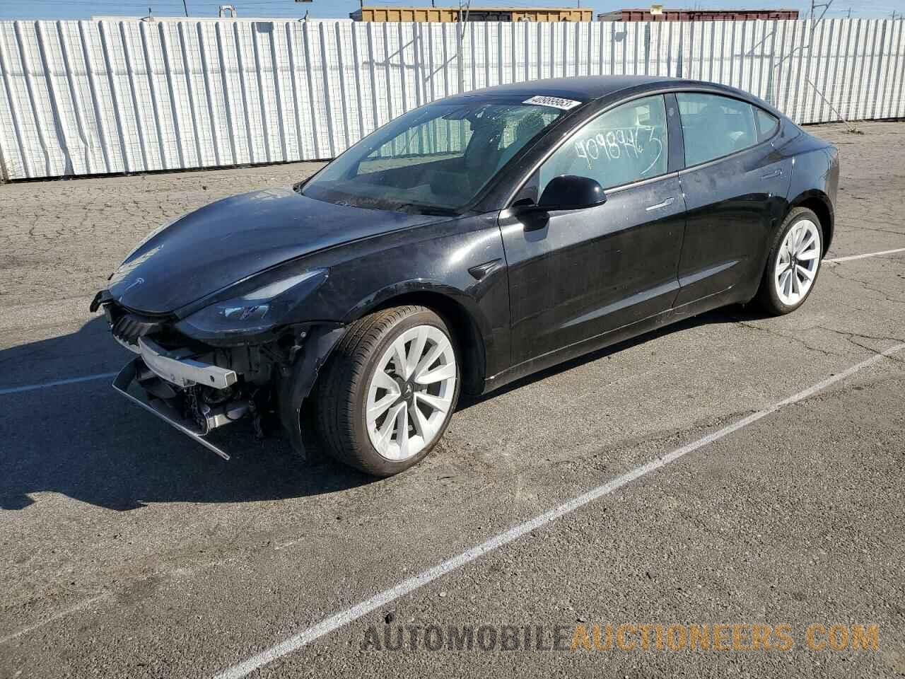 5YJ3E1EA2MF878560 TESLA MODEL 3 2021