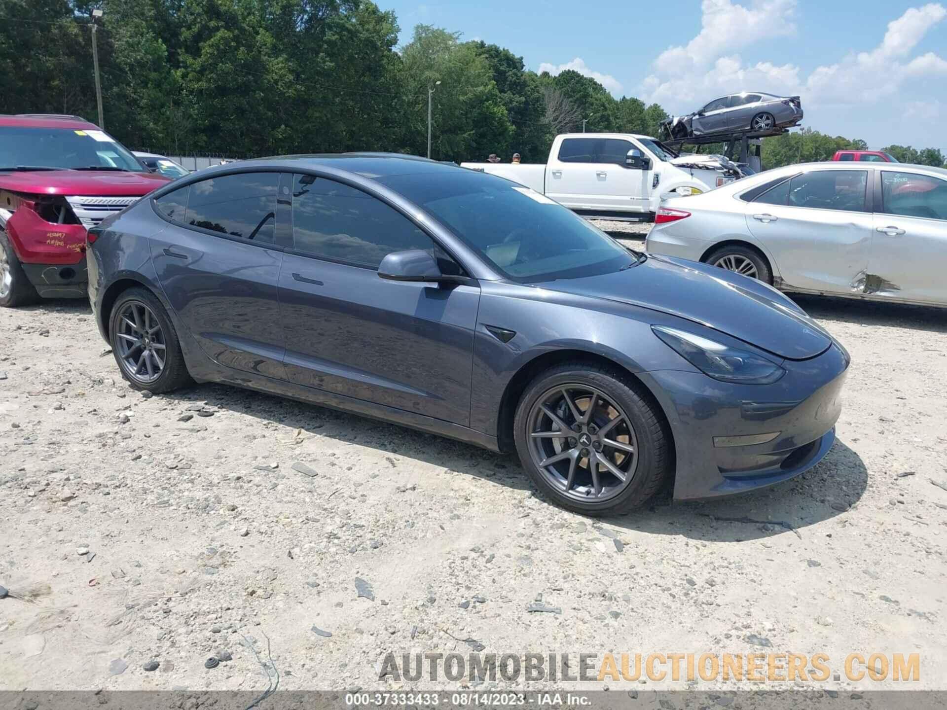 5YJ3E1EA2MF908432 TESLA MODEL 3 2021