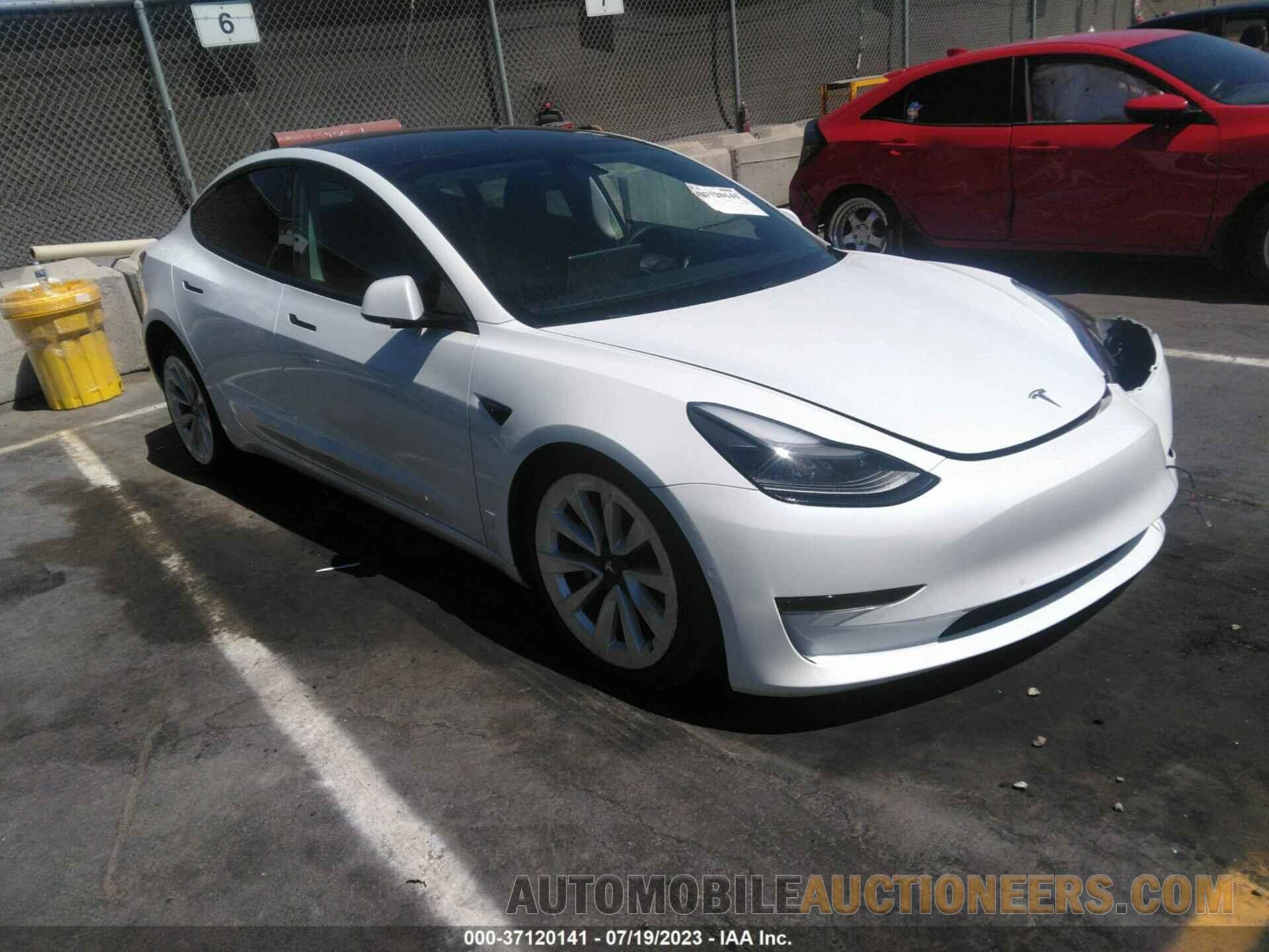 5YJ3E1EA2MF917096 TESLA MODEL 3 2021