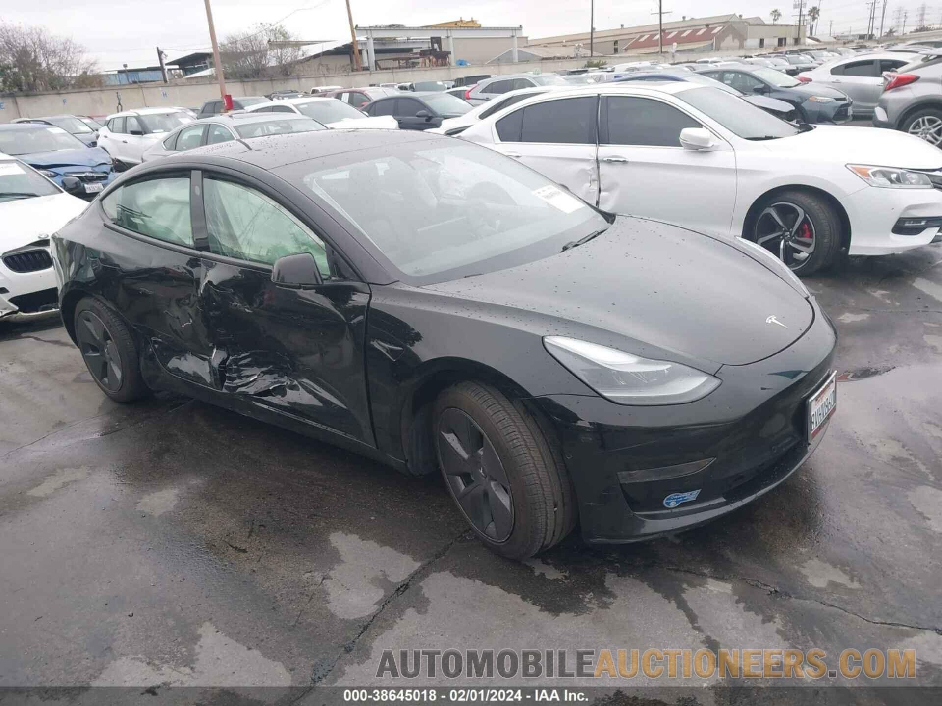 5YJ3E1EA2MF922234 TESLA MODEL 3 2021