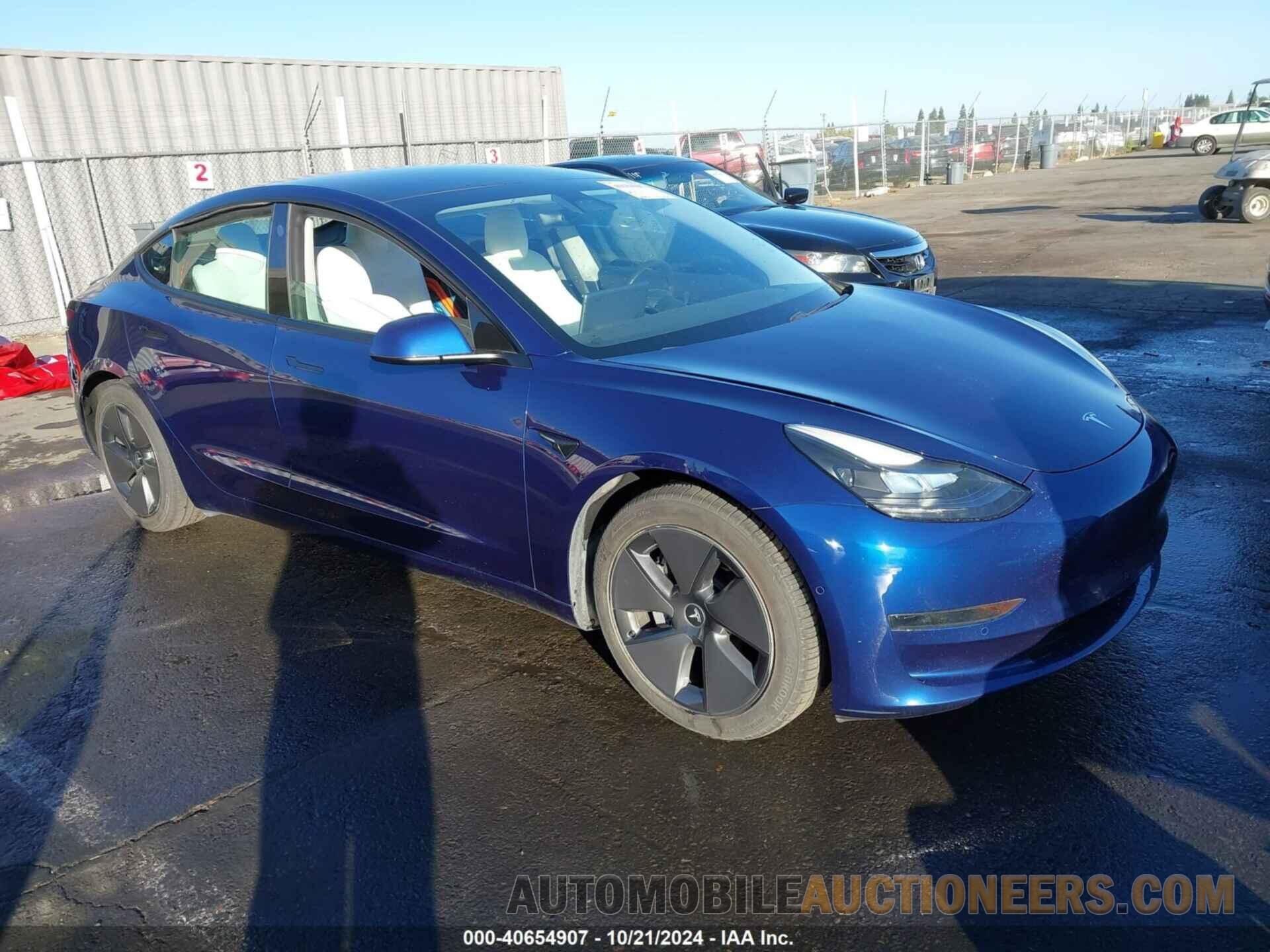 5YJ3E1EA2MF938689 TESLA MODEL 3 2021