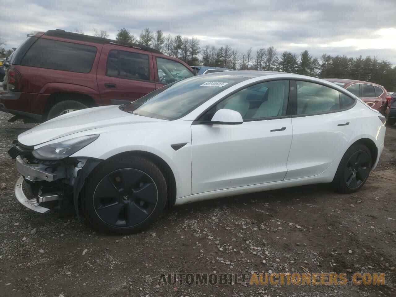 5YJ3E1EA2MF938840 TESLA MODEL 3 2021