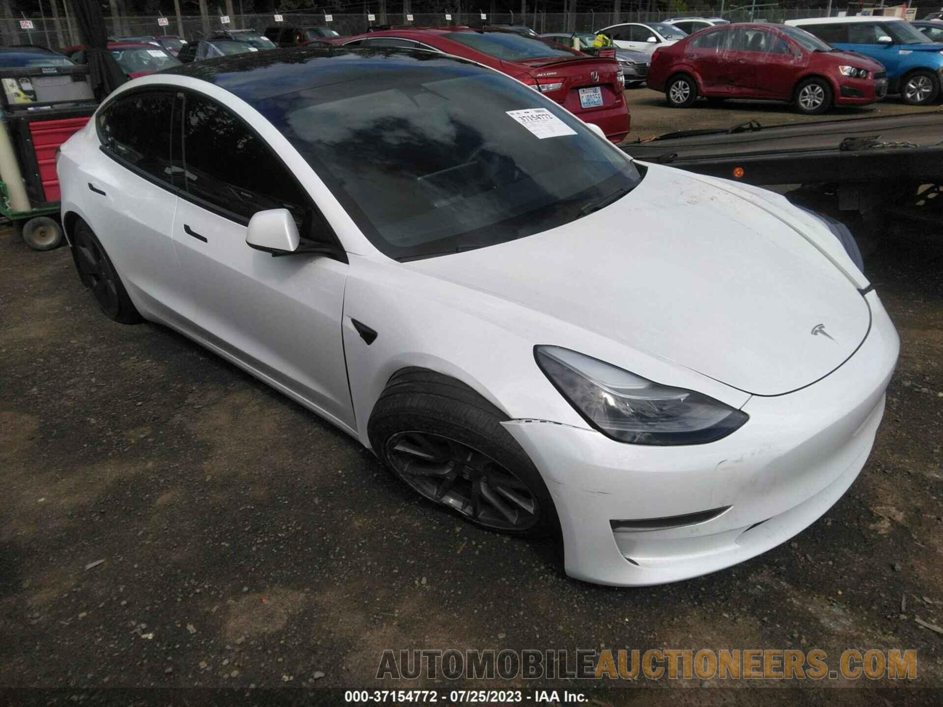 5YJ3E1EA2MF963544 TESLA MODEL 3 2021