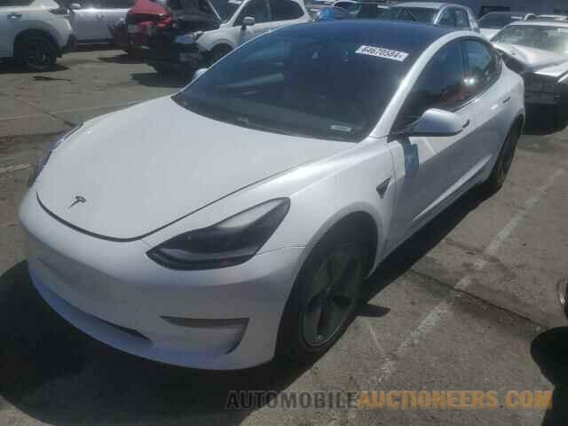 5YJ3E1EA2MF974043 TESLA MODEL 3 2021