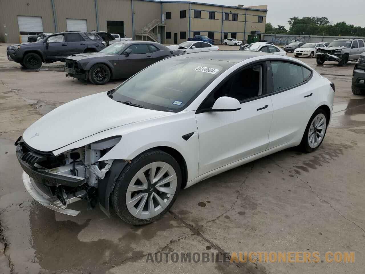 5YJ3E1EA2MF977783 TESLA MODEL 3 2021