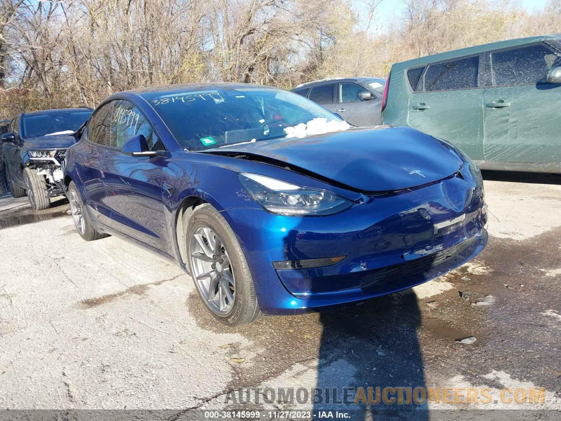 5YJ3E1EA2MF992476 TESLA MODEL 3 2021