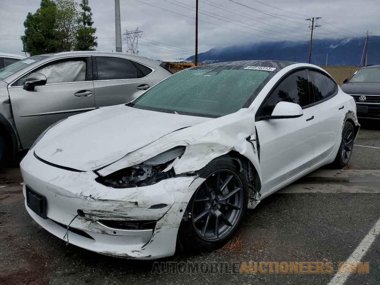 5YJ3E1EA2MF997614 TESLA MODEL 3 2021