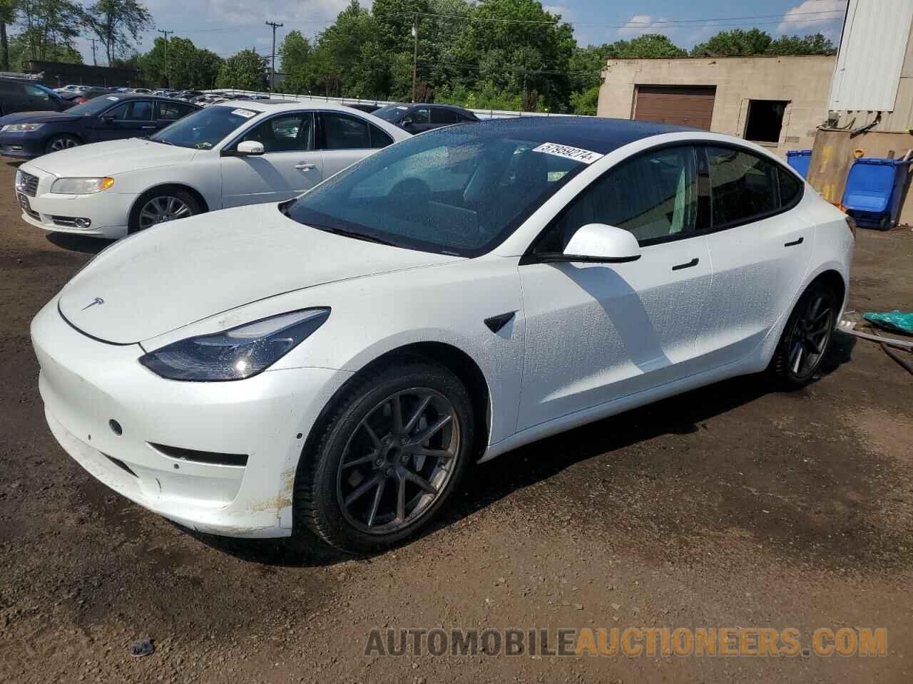 5YJ3E1EA2NF101930 TESLA MODEL 3 2022