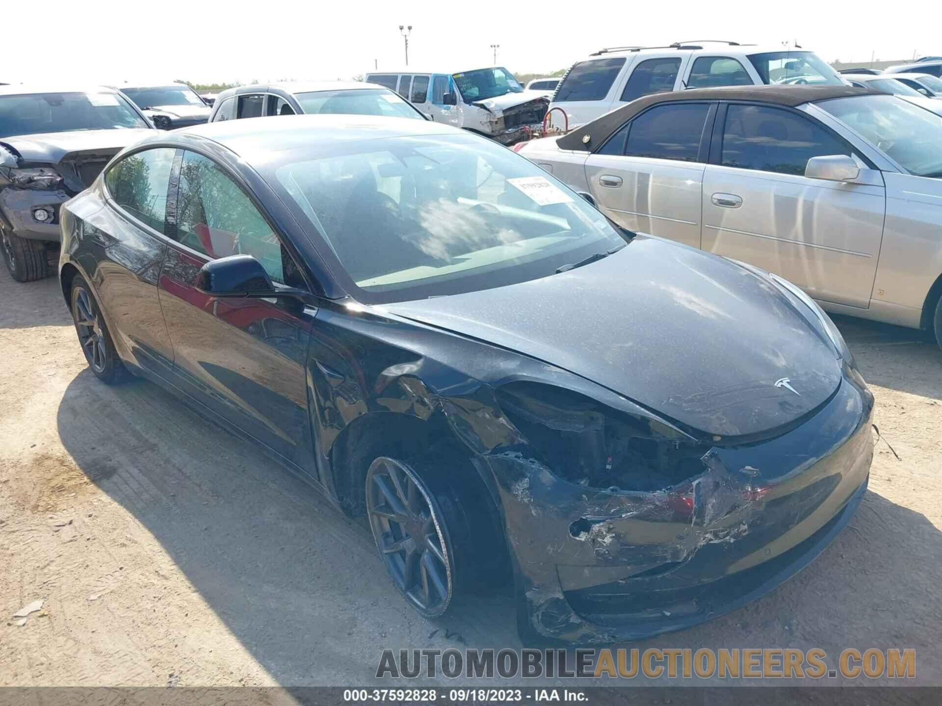 5YJ3E1EA2NF102222 TESLA MODEL 3 2022