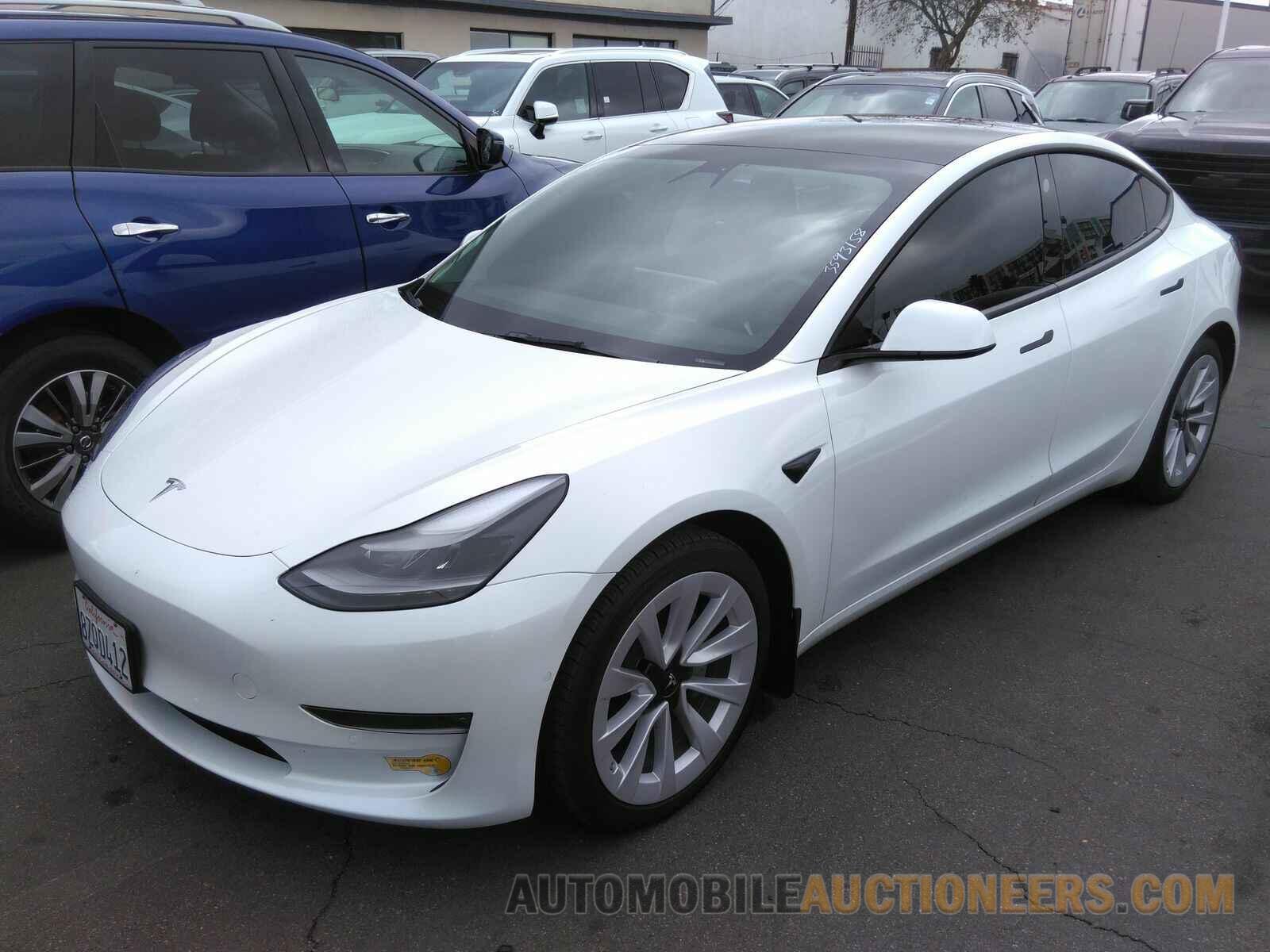 5YJ3E1EA2NF143014 Tesla Model 3 2022