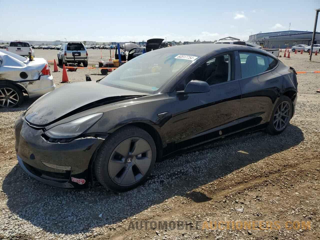 5YJ3E1EA2NF147936 TESLA MODEL 3 2022