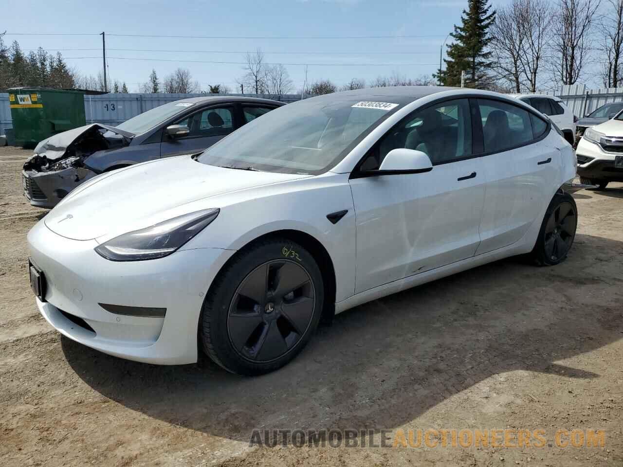 5YJ3E1EA2NF156426 TESLA MODEL 3 2022