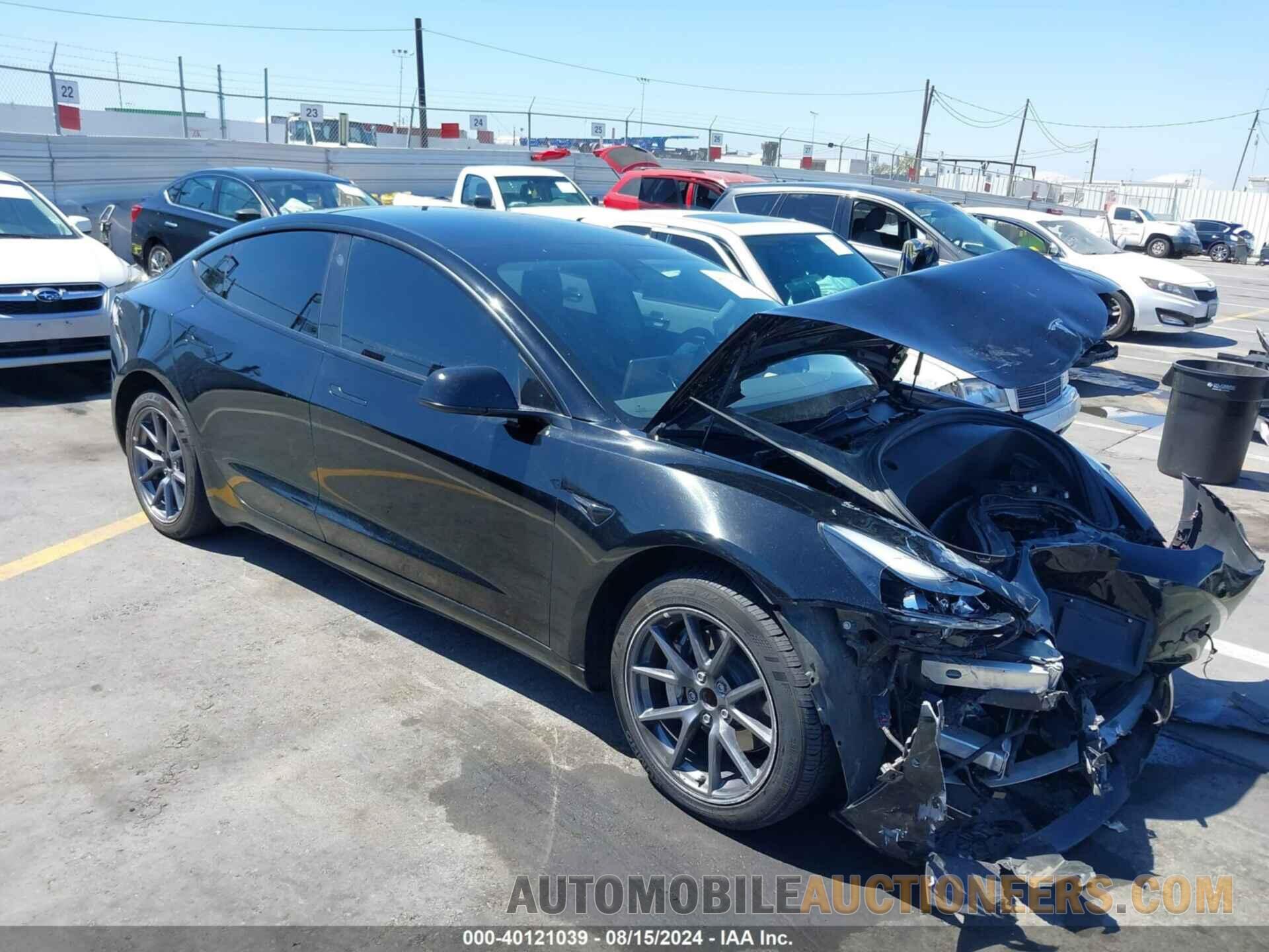 5YJ3E1EA2NF185294 TESLA MODEL 3 2022