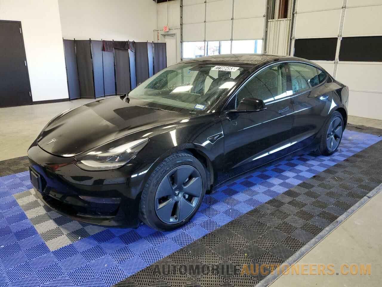 5YJ3E1EA2NF186722 TESLA MODEL 3 2022