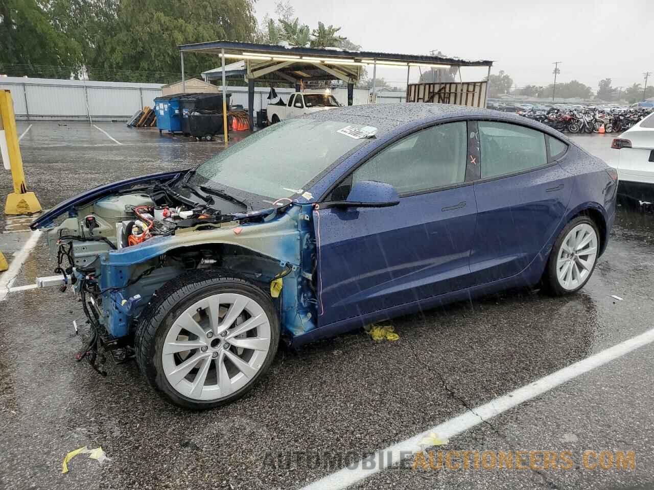 5YJ3E1EA2NF188440 TESLA MODEL 3 2022