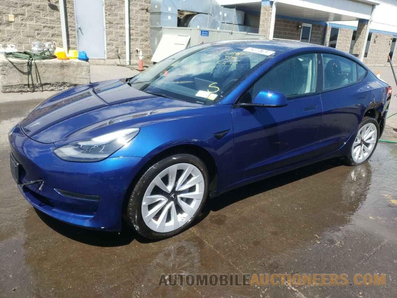 5YJ3E1EA2NF189023 TESLA MODEL 3 2022