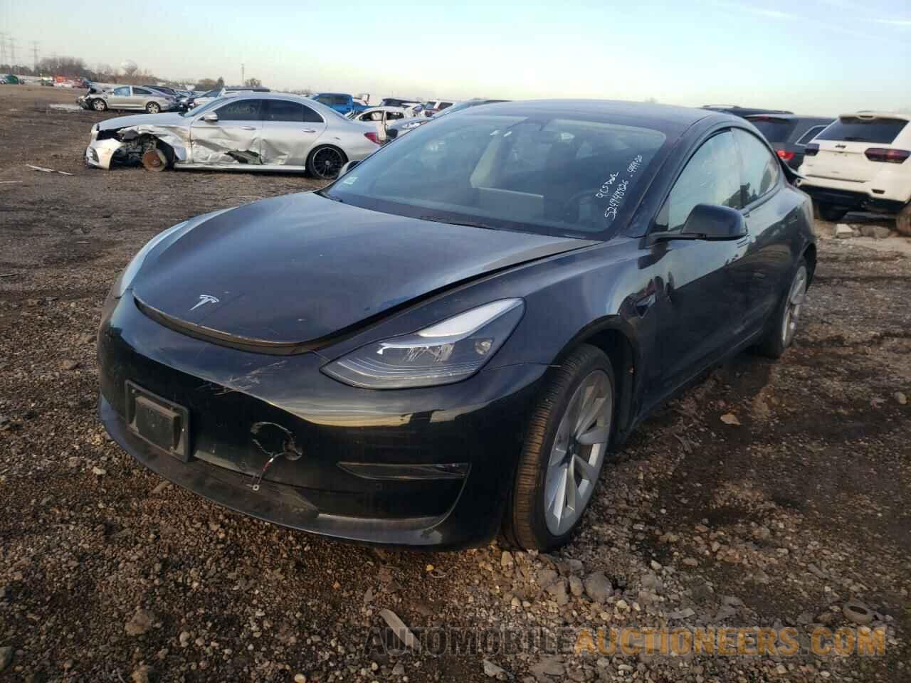 5YJ3E1EA2NF190494 TESLA MODEL 3 2022