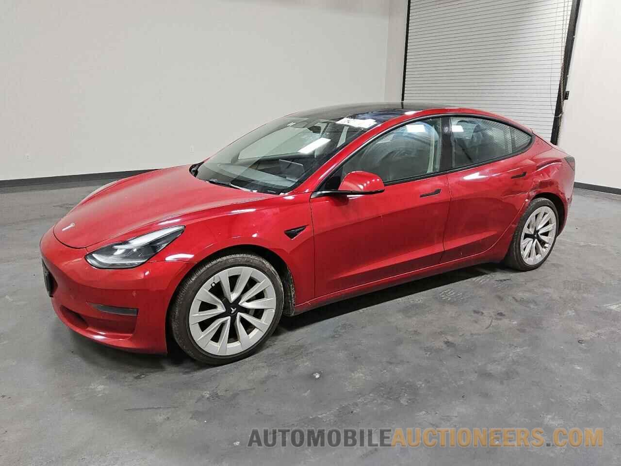 5YJ3E1EA2NF190768 TESLA MODEL 3 2022