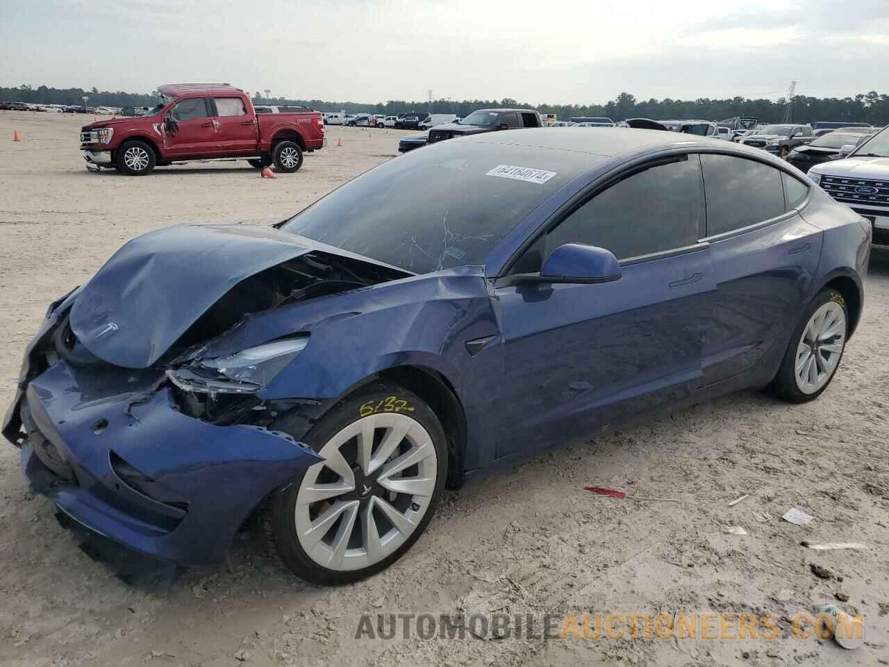 5YJ3E1EA2NF190849 TESLA MODEL 3 2022