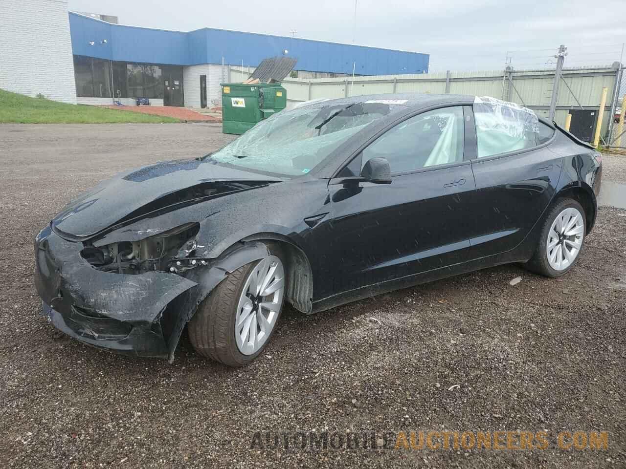 5YJ3E1EA2NF191113 TESLA MODEL 3 2022