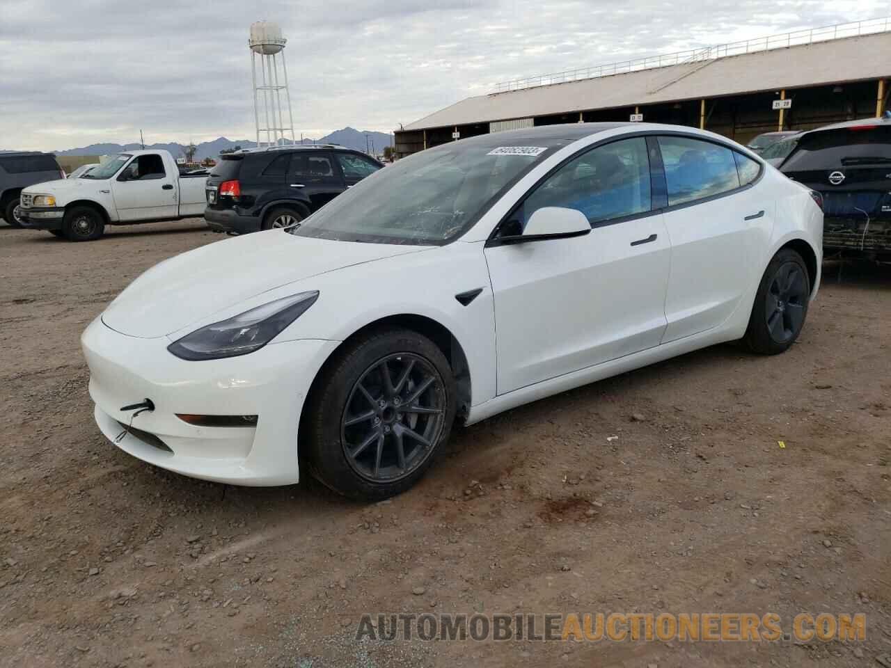 5YJ3E1EA2NF195811 TESLA MODEL 3 2022