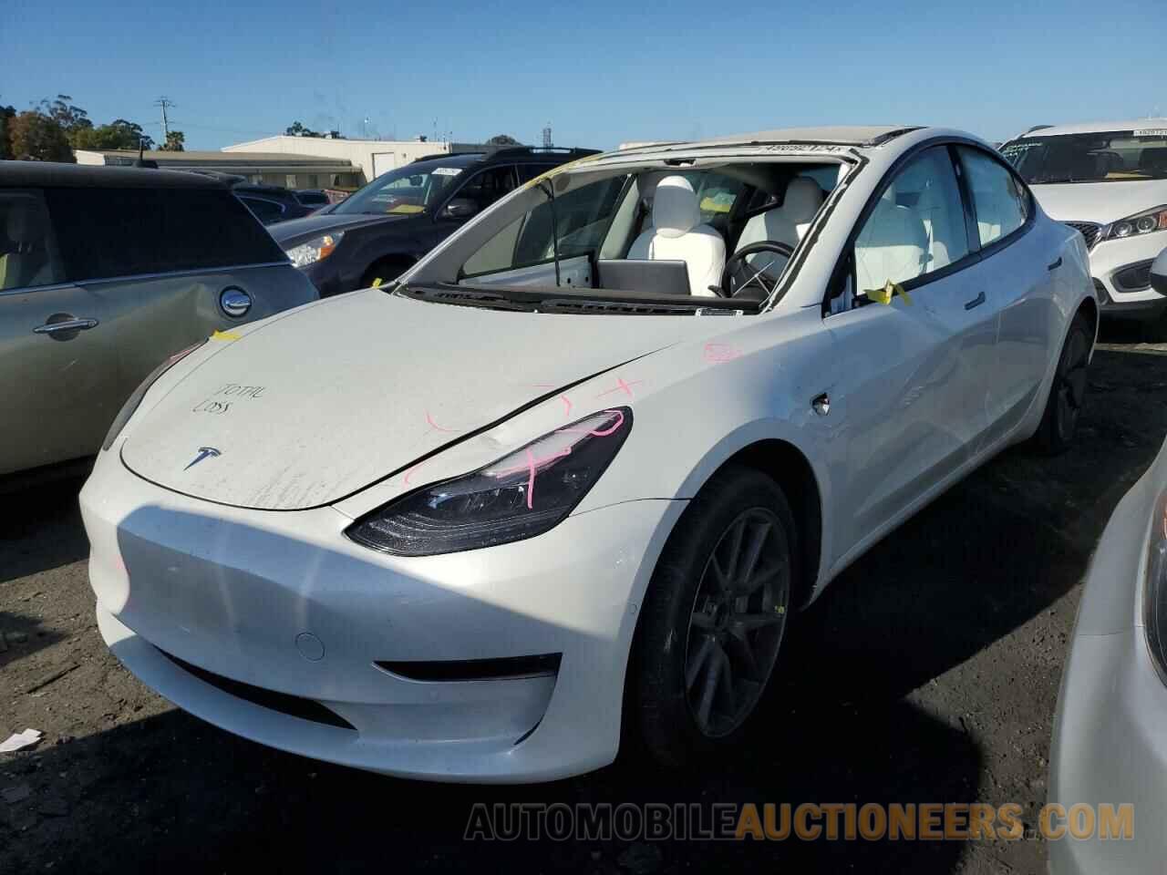 5YJ3E1EA2NF248040 TESLA MODEL 3 2022