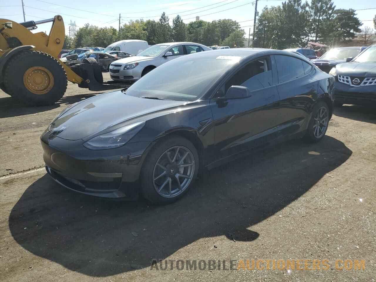 5YJ3E1EA2NF250791 TESLA MODEL 3 2022