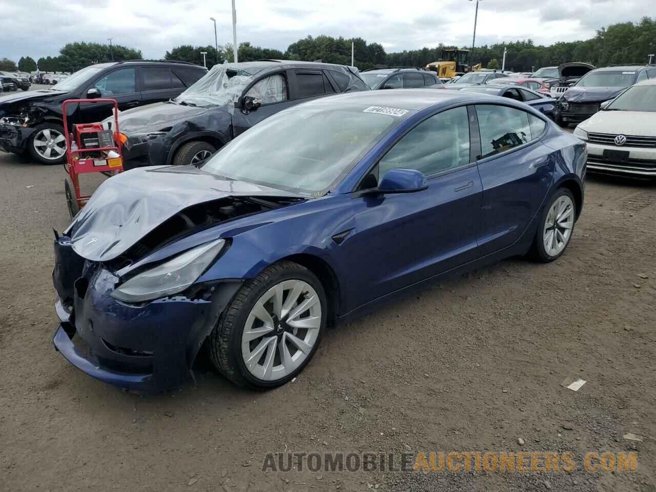 5YJ3E1EA2NF285556 TESLA MODEL 3 2022