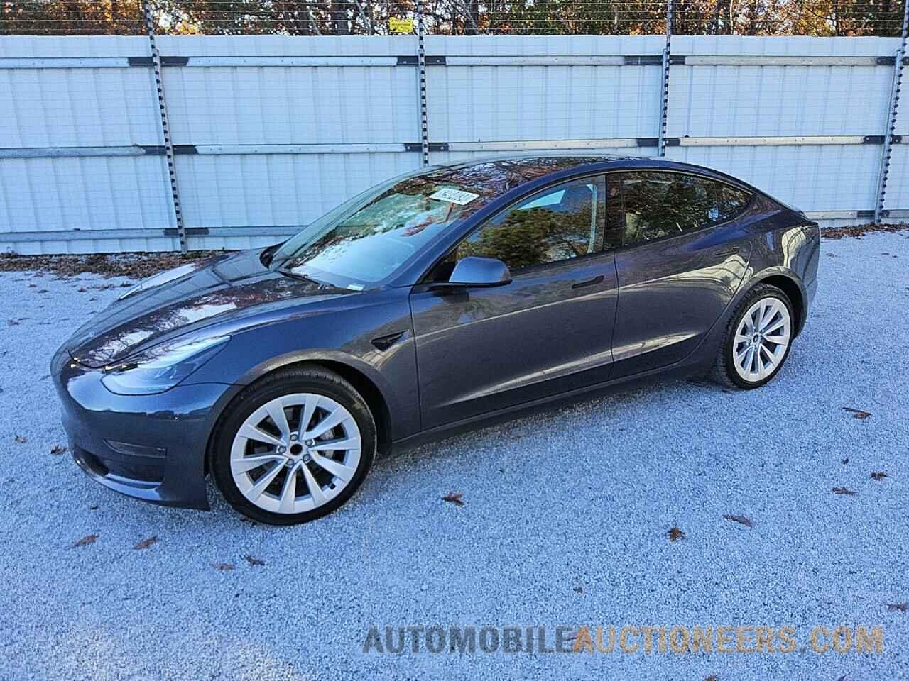 5YJ3E1EA2NF285976 TESLA MODEL 3 2022