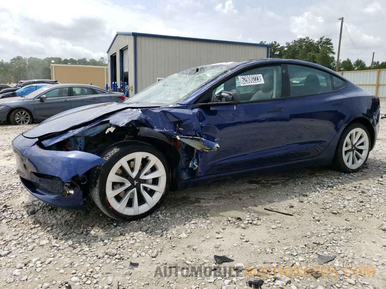 5YJ3E1EA2NF286464 TESLA MODEL 3 2022