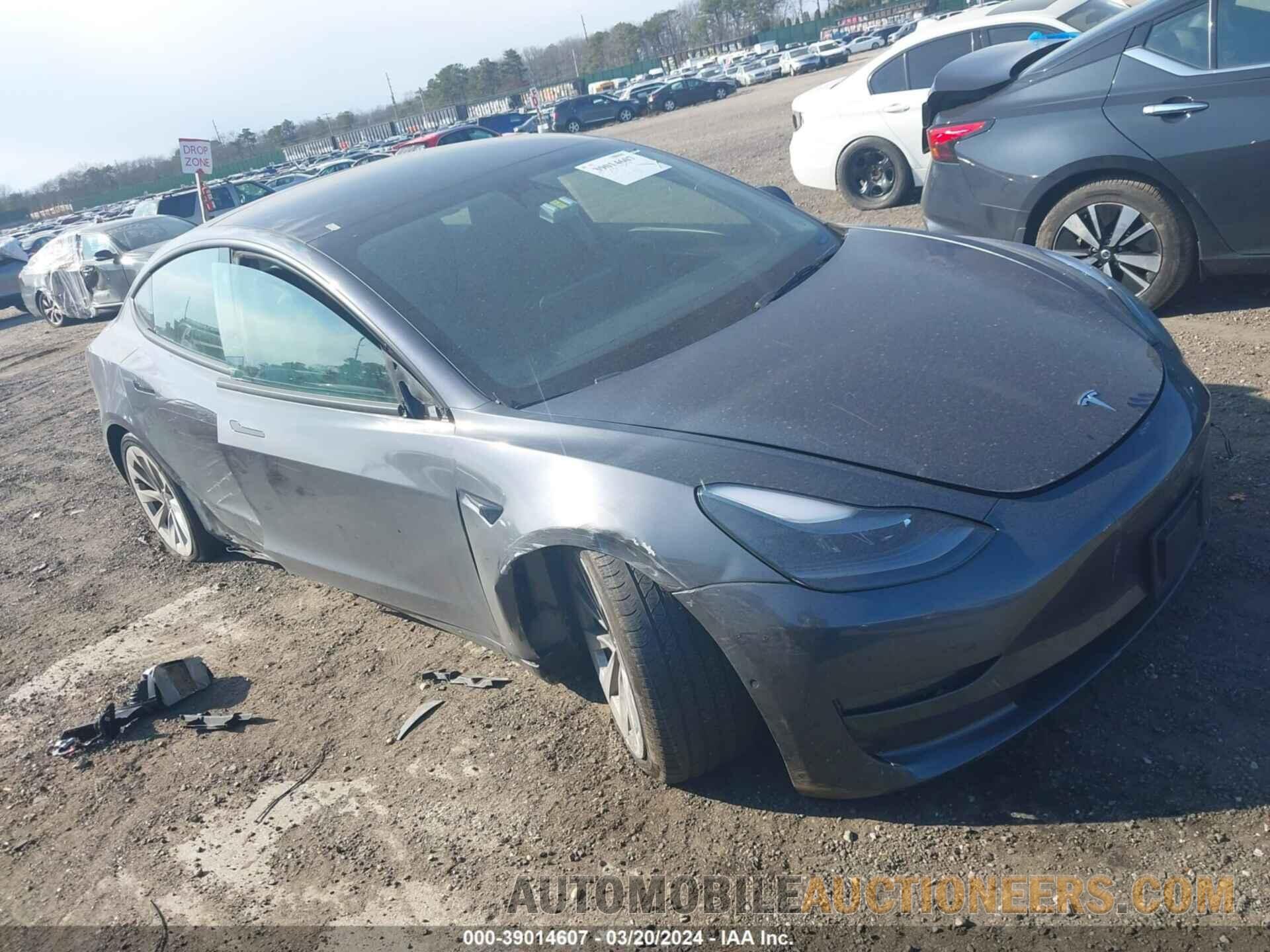 5YJ3E1EA2NF286920 TESLA MODEL 3 2022