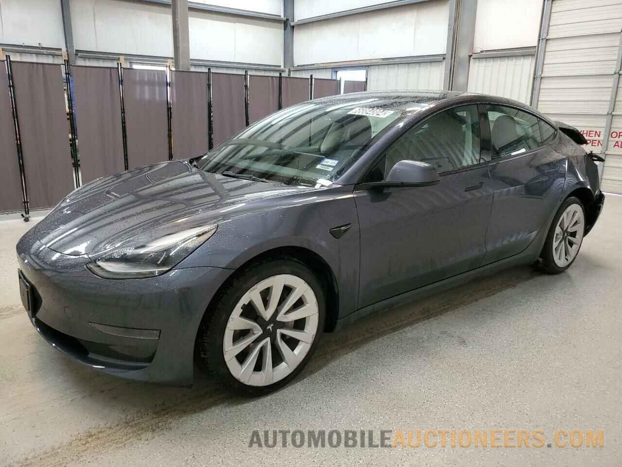 5YJ3E1EA2NF287792 TESLA MODEL 3 2022