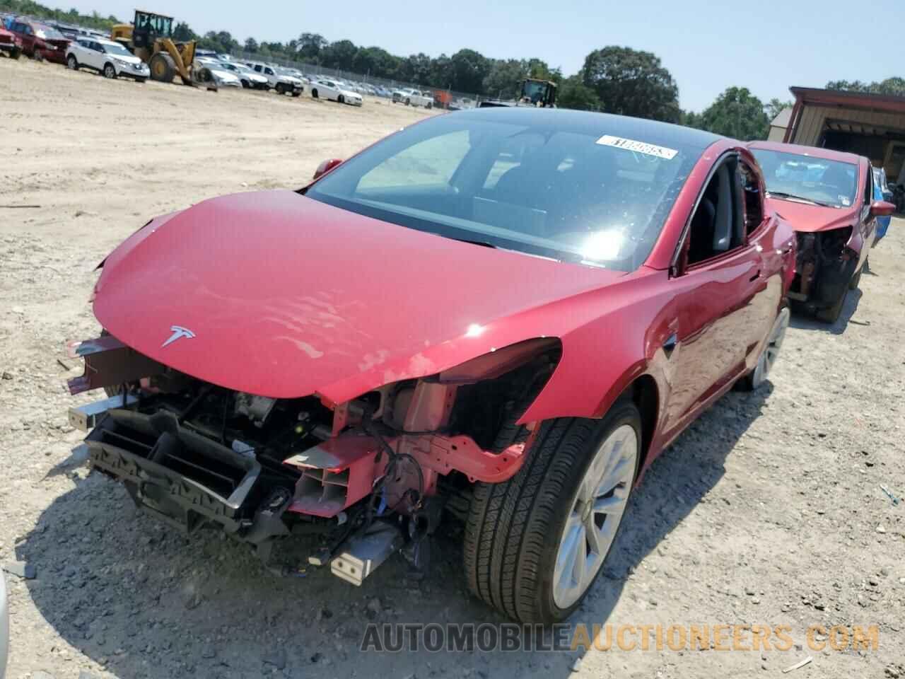 5YJ3E1EA2NF287887 TESLA MODEL 3 2022