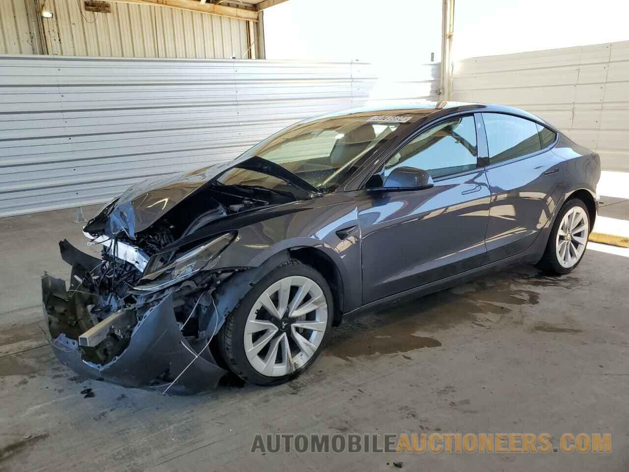 5YJ3E1EA2NF288666 TESLA MODEL 3 2022