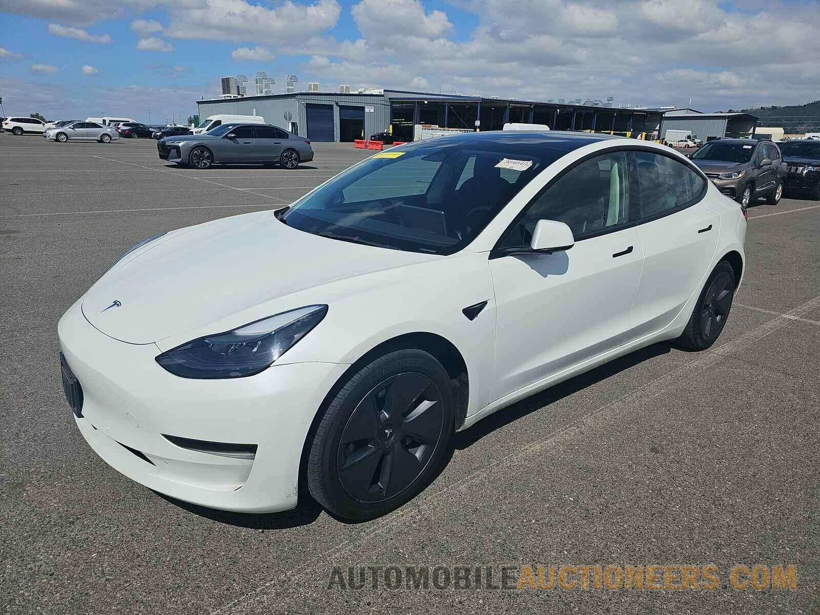 5YJ3E1EA2NF288909 Tesla Model 3 2022