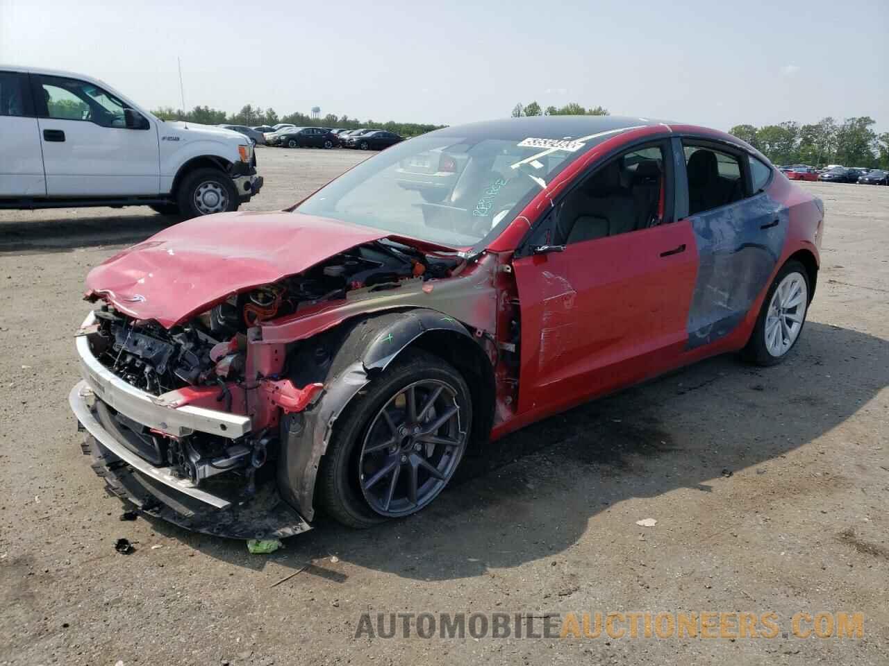 5YJ3E1EA2NF289154 TESLA MODEL 3 2022