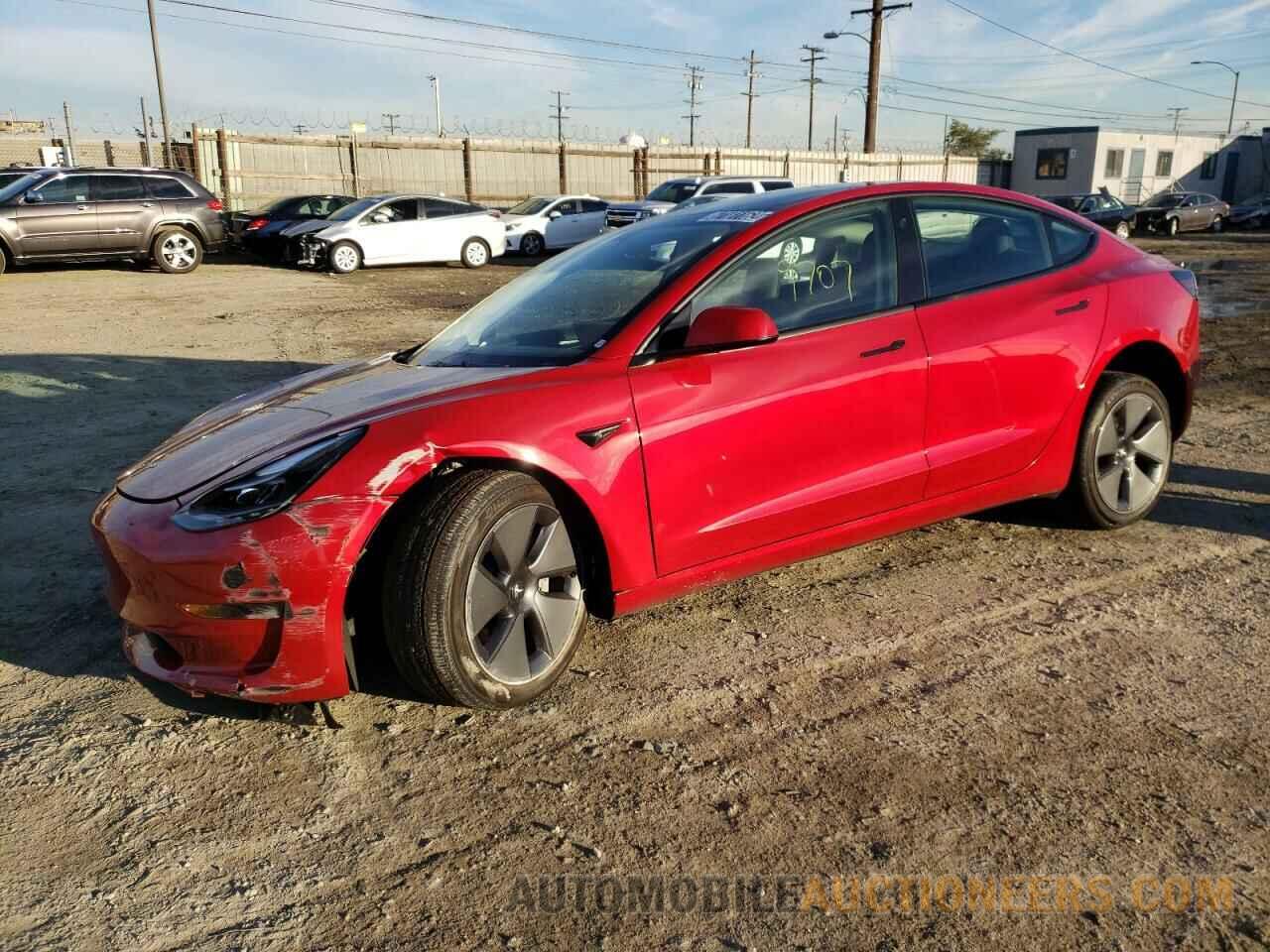 5YJ3E1EA2NF289302 TESLA MODEL 3 2022