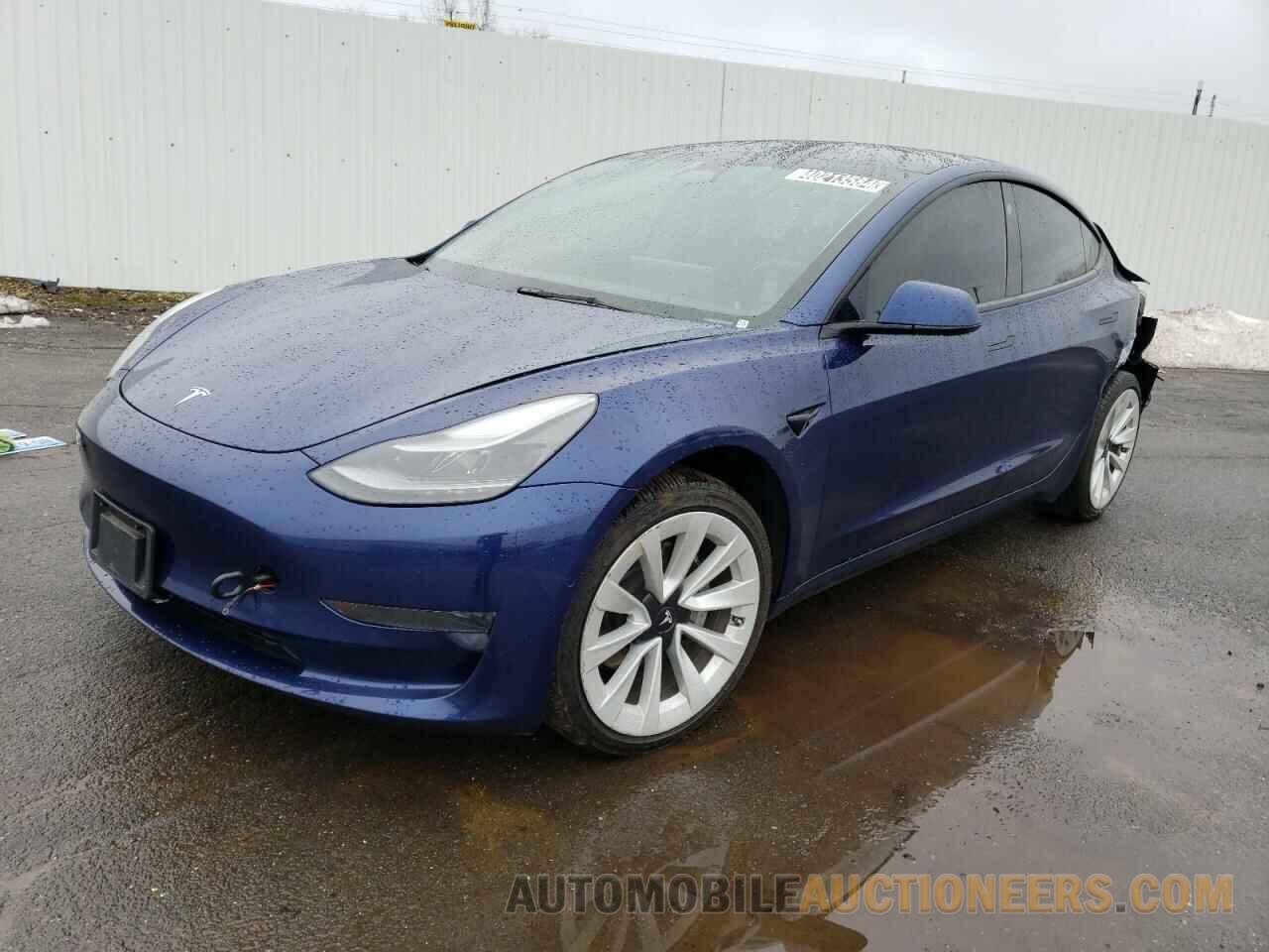 5YJ3E1EA2NF289509 TESLA MODEL 3 2022