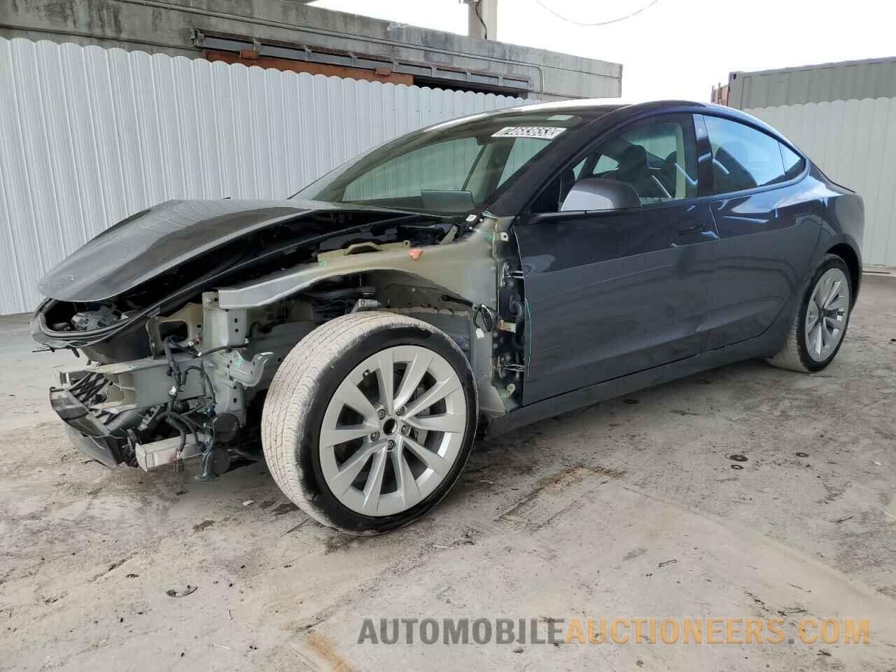 5YJ3E1EA2NF290269 TESLA MODEL 3 2022