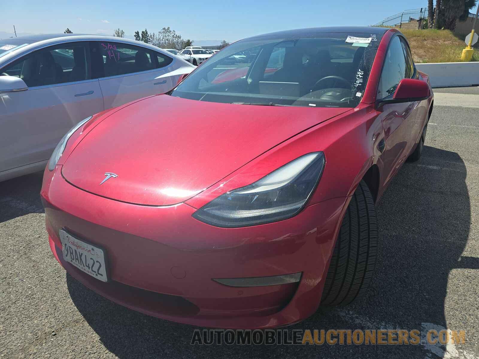 5YJ3E1EA2NF291311 Tesla Model 3 2022