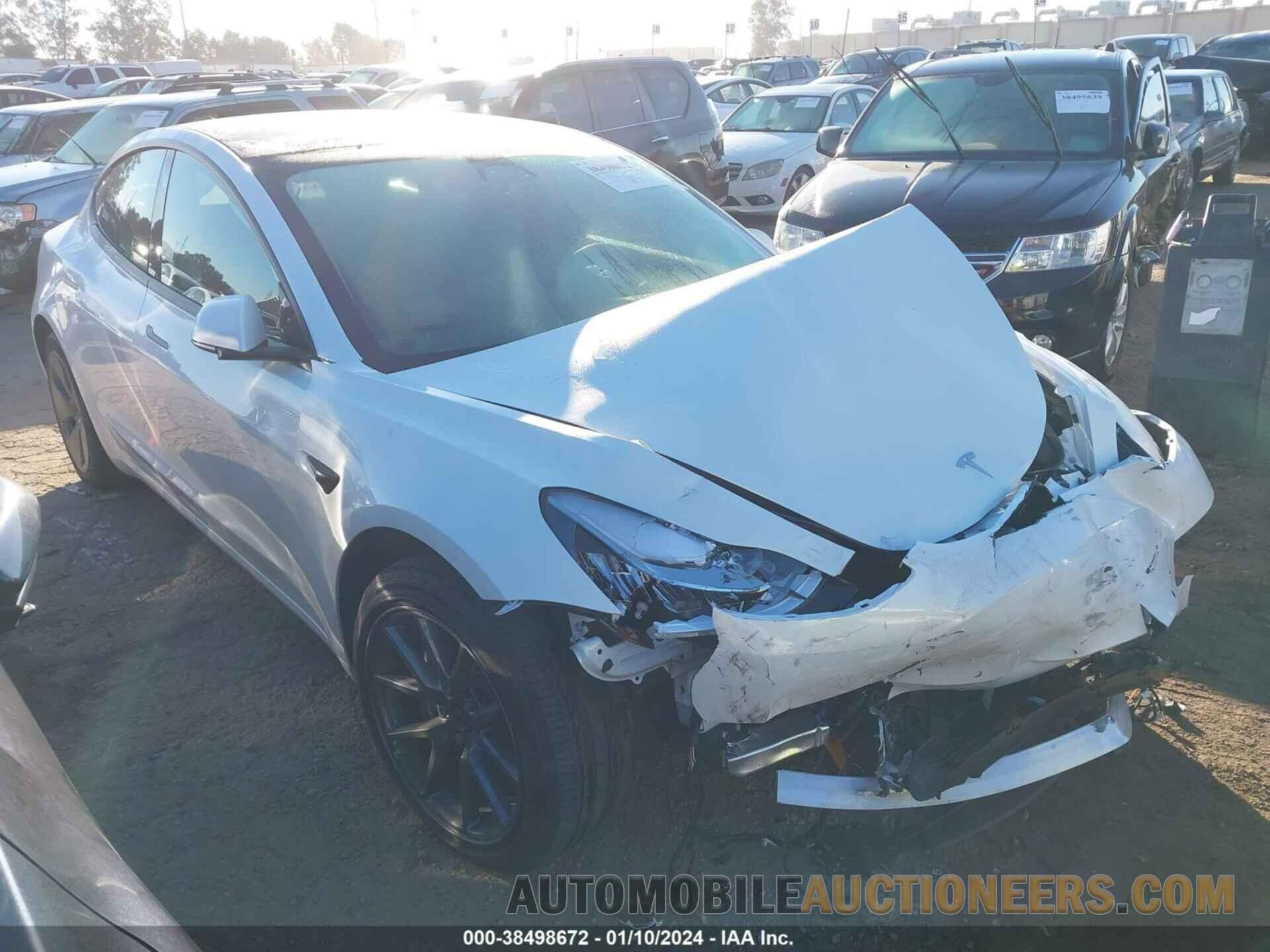 5YJ3E1EA2NF298291 TESLA MODEL 3 2022