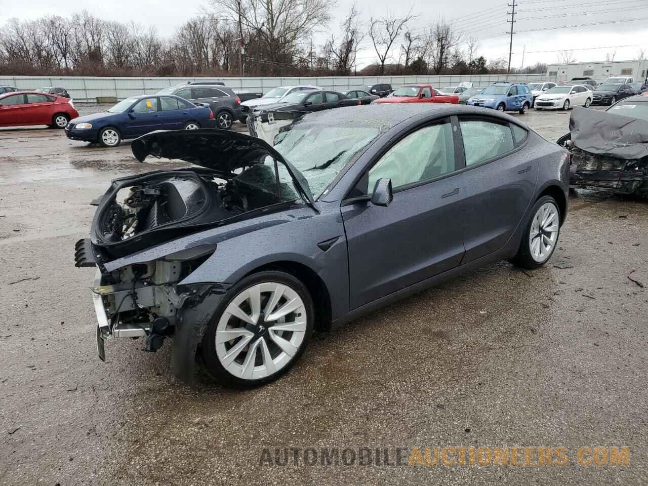 5YJ3E1EA2NF303845 TESLA MODEL 3 2022